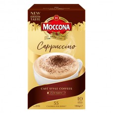 Moccona摩可纳3合1速溶咖啡 10小袋 经典卡布奇诺 130g